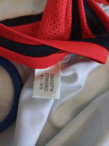 Camiseta Recambio Flamengo (brasil) 2014-2015, adidas (Usado)