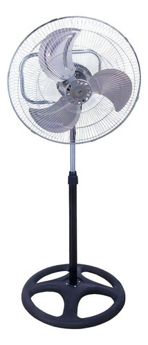 Ventilador De Pie Pedestal Oscilante 18 Pulgadas Aspas Metal