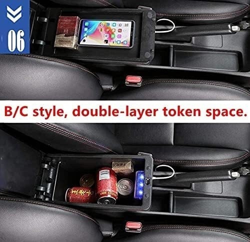Caja De Reposabrazos De Coche Para Dacia Para Duster I 2010-