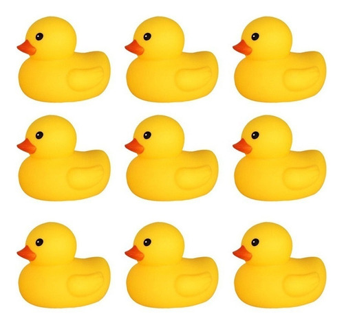 Patito De Baño De Patos De Goma Amarillos Mini Lindos 50pcs