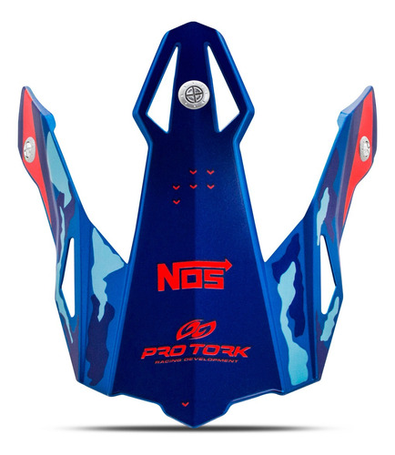 Pala + Parafuso Capacete Cross Fast Jett Factory Edition 3