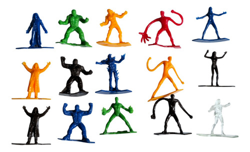 Figuras Los 4 Fantasticos Promocional Barcel (Usado)