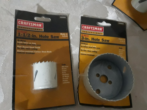 Sierra Copa 3 In Original Craftsman Profesional Hecho En Usa