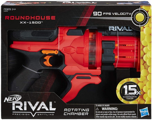 Nerf Rival Roundhouse Xx-1500 Red Blaster - Pistola