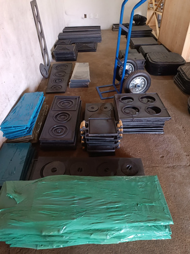 Kit 2 Ralo Grelha 20x100 Centímetros Em Ferro Fundido