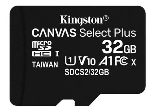 Imagen 4 de 5 de Micro Sd Canvas Select Plus 100r A1 C10 32gb + Adp Kingston