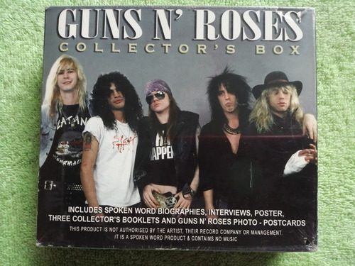 Eam Guns N Roses Collectors Box Biografia Poster + Interview