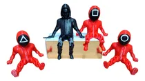 Comprar Pack X4 Figuras De Acción Articulados Juego Del Calamar