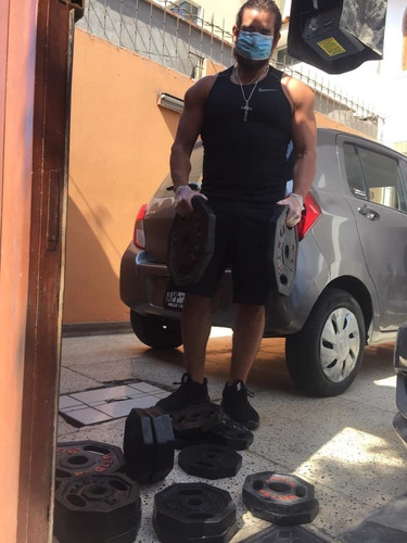 Discos De Fierro/hierro Fundido Para Gimnasio