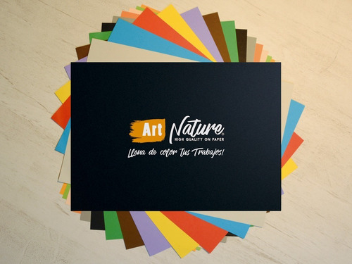 Art Nature : Pack X 10 Hojas A4 De 200 Gr: Color Fucsia