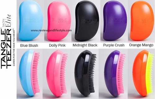 Imagem 5 de 5 de Escova Tangle Teezer Salon Elite Black + Brinde