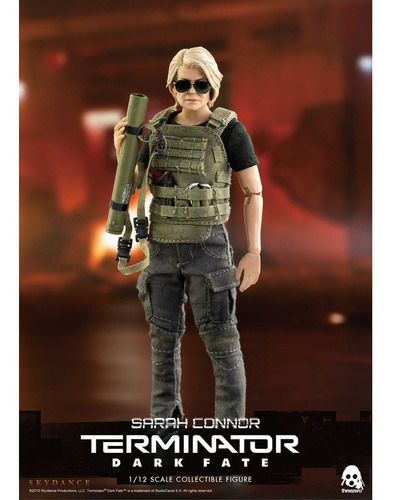 Figura Sarah Connor- Terminator Dark Fate Threezero