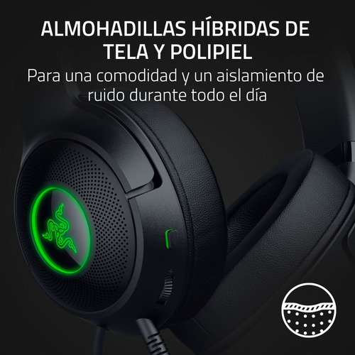 Razer Kraken Kitty V2 - Usb Headset With Rgb Kitty Ears Bl