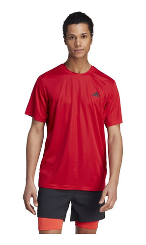 Remera adidas Train Essentials Rojo - Hz3095