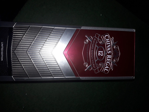 Lata Vacia De Whisky Chivas Regal Edicion Limitada