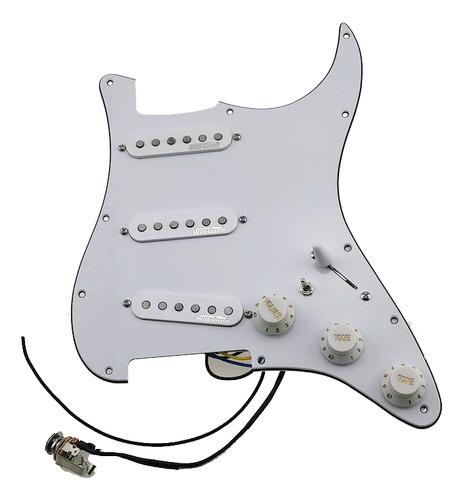 Guitarra Pickguard St De 7 Vías Wilkinson Wvs 60's Alnico 5