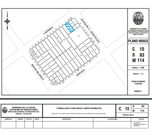 Imagen 1 de 30 de Lote 8.66 X 24,90 (usab 2) V. Devoto