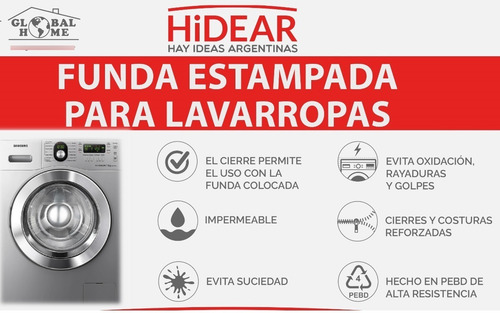 Funda De Lavarropa Impermeable Superior O Frontal, Calidad !