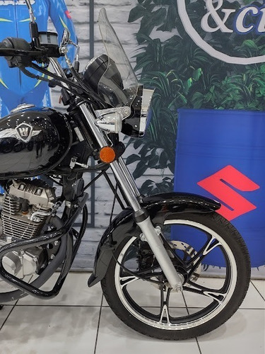 Imagem 8 de 11 de Haojue Chopper Road 150 Cbs 2022 - Moto & Cia
