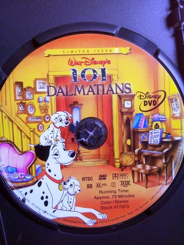 101 Dálmatas 1 & 2 Disney Dvd (Usado)