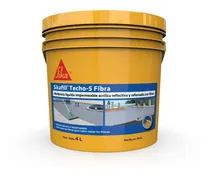 Comprar Membrana Impermeabilizante Sikafill Techo-5 Fibra 4 L
