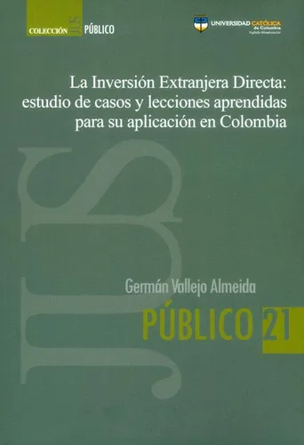 Libro (nuevo) La Inversión Extranjera Directa: Estudio De C (Usado)