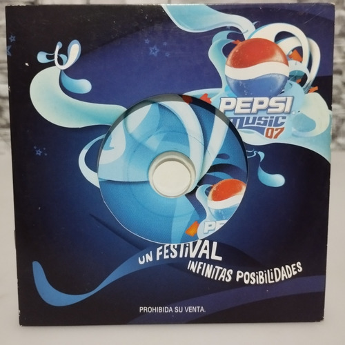 Pepsi Music 07 Ep Alma Fuerte Marea Horcas Oconnor Logos Cd 