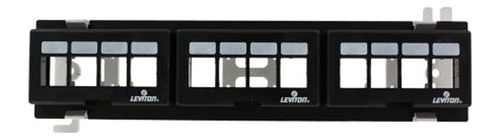 Leviton 47689qp Quickport 12port Bloque De Parche Multimedia