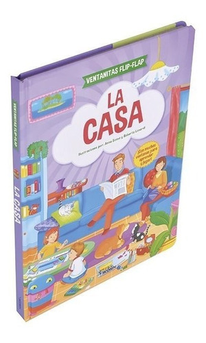 Imagen 2 de 3 de Libro La Casa Flip Flap Con Ventanas Interactivas 3 Años+