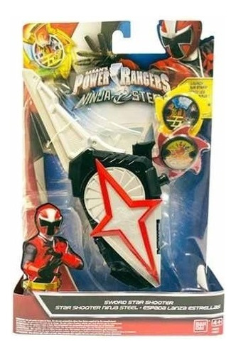 Power Rangers Ninja Steel Lançador De Estrelas Shooter 1821