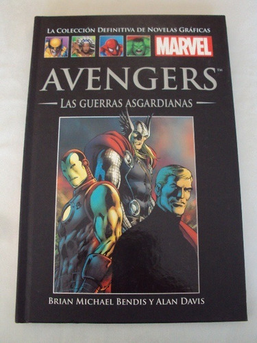 Avengers Las Guerras Asgardianas Col. Salvat # 61 (negra)