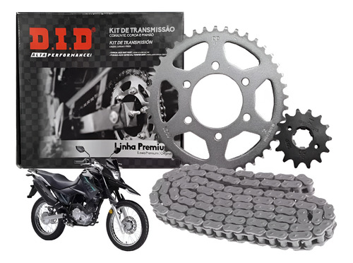 Kit Transmisión Did Yamaha Xtz 125 14/48 428h Tecda