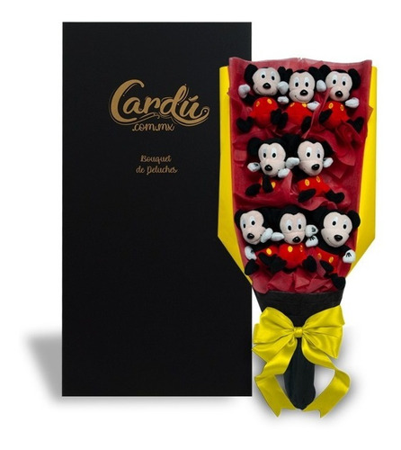 Bouquet Ramo De Peluches Mickey Mouse + Caja