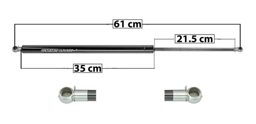 (1) Amortiguador 5a Puerta Izq O Der Jeep Cherokee 84/96