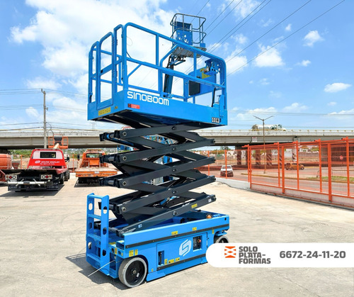 Plataforma De Tijera Sinoboom 1012 Electrica Nueva 32 Pies