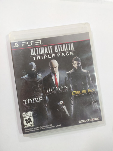Ultimate Stealth Triple Pack (deus Ex , Hitman, Thief) - Ps3