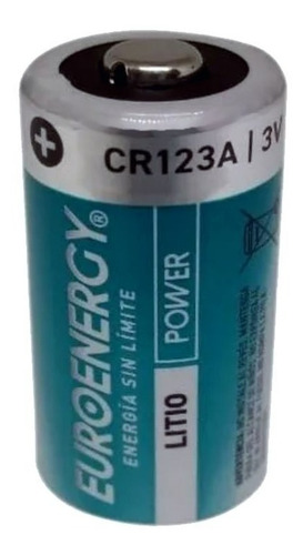 Imagen 3 de 5 de Pack X4 Cr-123a Euroenergy 3v Litio Camaras Sensores