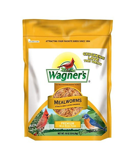 58005 Gusanos De La Harina Seca De Wagner Bird Food, De 18 O