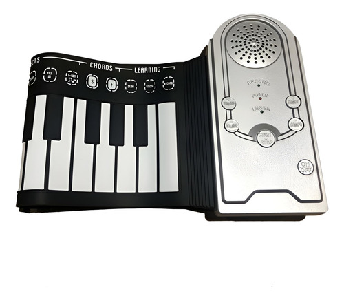 Piano Portátil Enrollable De Silicona Para Niños Y Principia