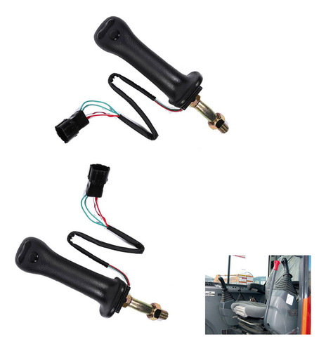 L 4 Engranajes Con Mango Tipo Joystick Para Excavadora Y 3