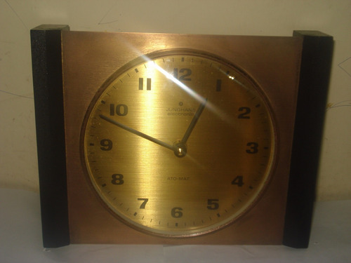 Vint.retro Reloj Antiguo Bronce Junghans Alemania