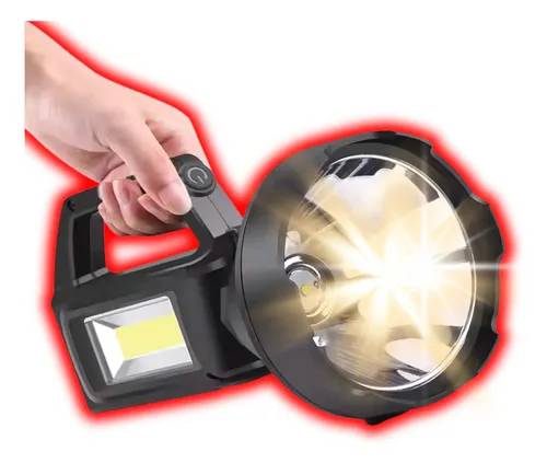 Linternas Led Recargables Potentes Usb Solar Táctica