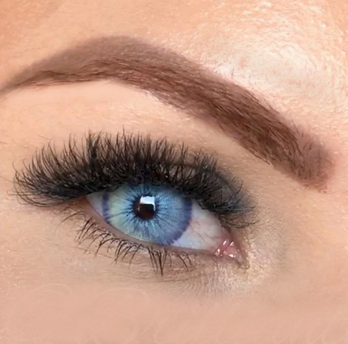 Imagen 2 de 9 de Urban Layer - Las Vegas Ash Blue Lentes De Contacto