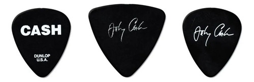 Dunlop Johnny Cash Pick Tin - Set De 6 Púas Color Jcpt02h Tamaño Legend Heavy