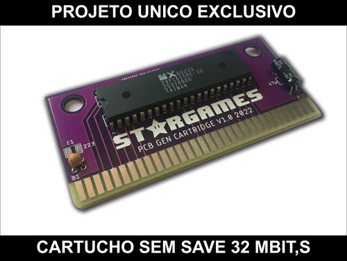 Cartucho De Megadrive Novo Fire Mustang