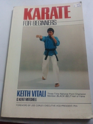 Libro En Inglés Karate For Beginners Keith Vitali Kent M.