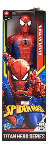 Spider Man Marvel Titan Hero Azul Figura 29 Cm Hasbro Cd