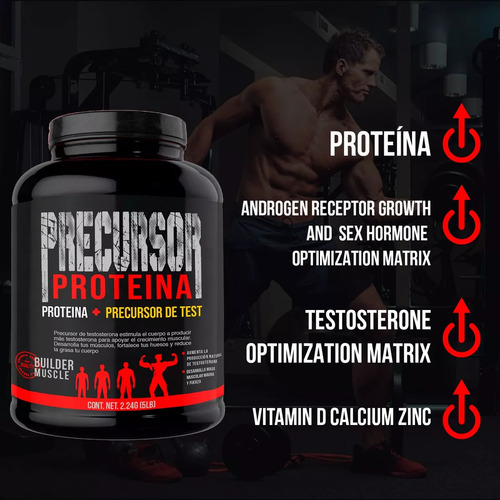 Precursor De Testo 2.2kg + Creatina Monohidratada D-mon 1kg