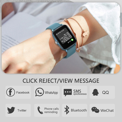 Smartwatch Blanco Reloj Bluetooth U8 Android iPhone Samsung