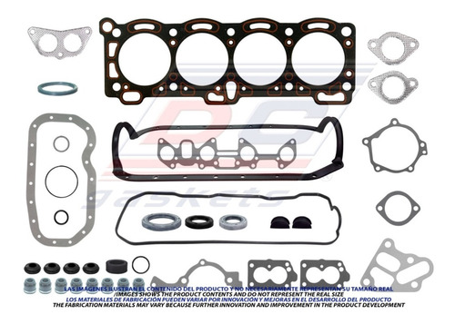 Cartera Empaque Isuzu 4; 2.3l.sohc.motor 4zd1 Trooper Fs1710